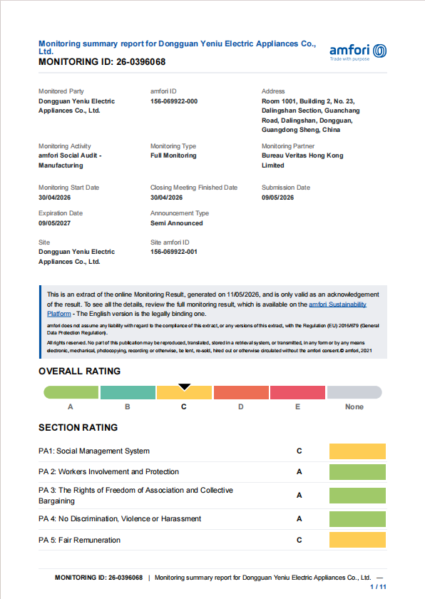 HYU NEXUS BSCI audit documentation