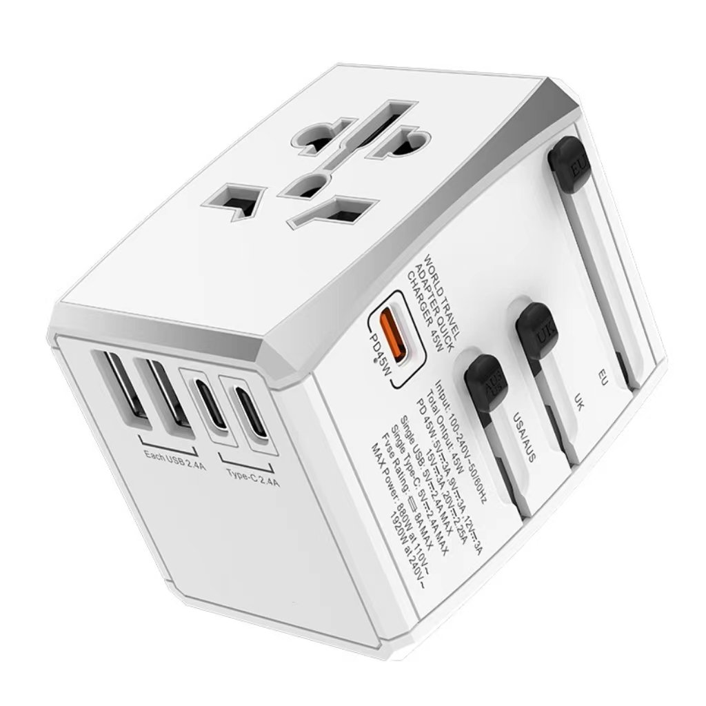 white model 905 PD65W travel adapter