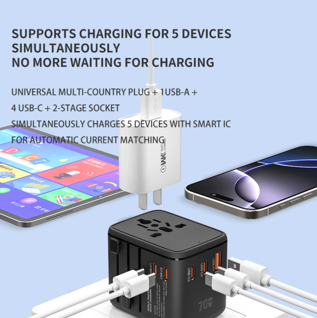 Charging for 5 devices