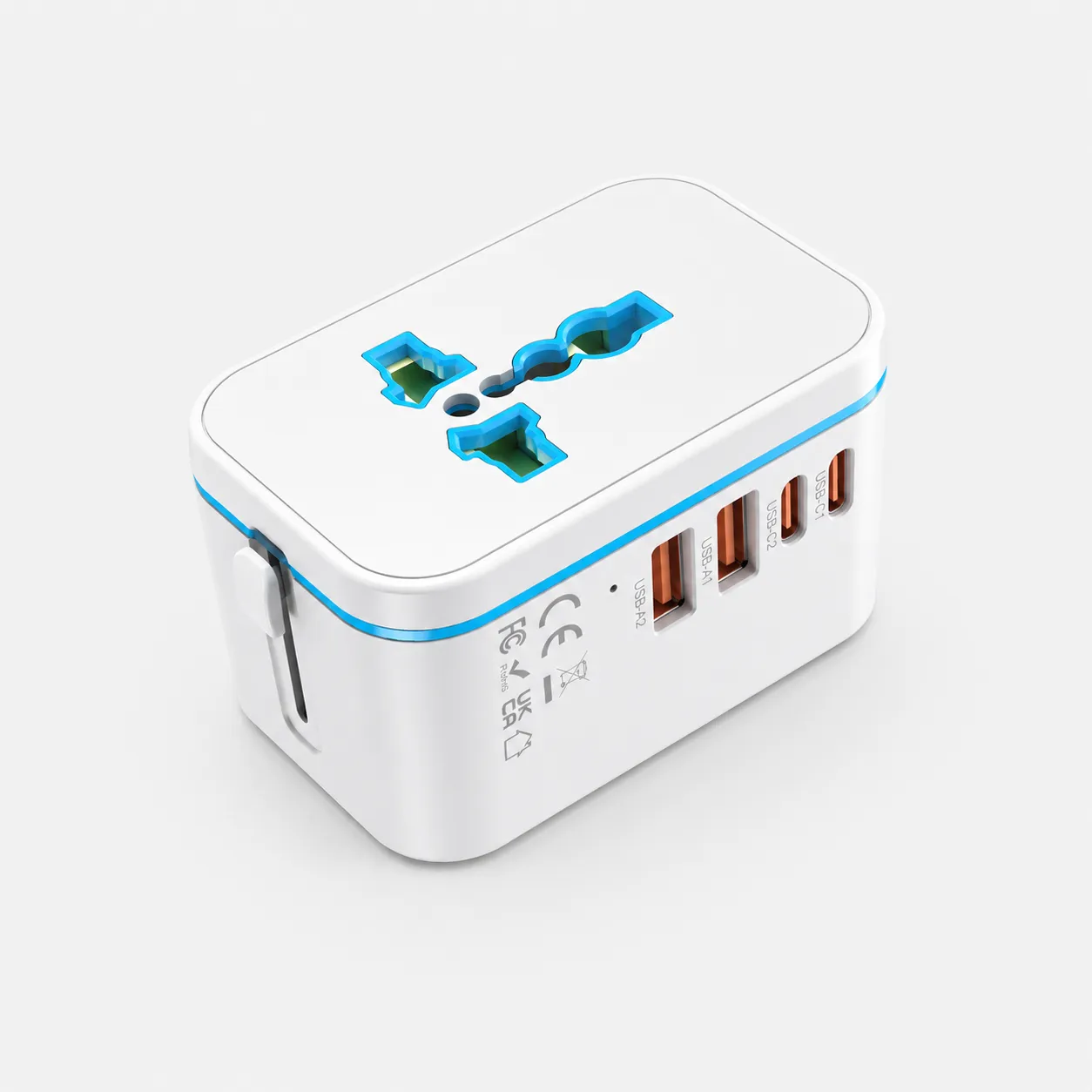 USB-C PD universal travel adapters for OEM and wholesale projects